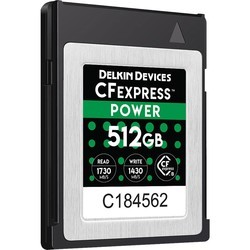 Карта памяти Delkin Devices POWER CFexpress 1Tb
