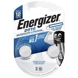 Аккумуляторная батарейка Energizer Ultimate 2xCR2016