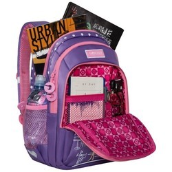 Школьный рюкзак (ранец) Grizzly RG-966-3 (фиолетовый)