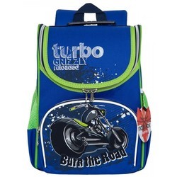 Школьный рюкзак (ранец) Grizzly RAm-085-5 (синий)