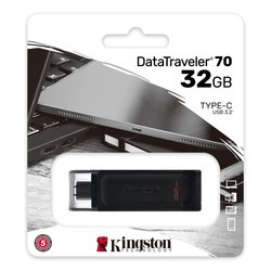 USB Flash (флешка) Kingston DataTraveler 70 32Gb