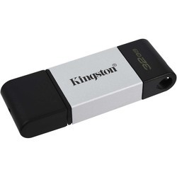 USB Flash (флешка) Kingston DataTraveler 80 64Gb (серебристый)