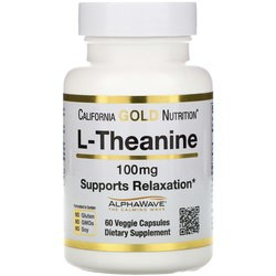 Аминокислоты California Gold Nutrition L-Theanine 100 mg