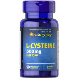 Аминокислоты Puritans Pride L-Cysteine 500 mg