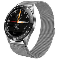 Смарт часы Bakeey GT105 (серебристый)