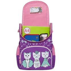 Школьный рюкзак (ранец) Grizzly RAm-084-1 (фиолетовый)