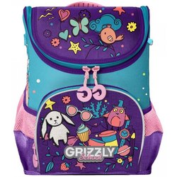 Школьный рюкзак (ранец) Grizzly RAn-082-6 (фиолетовый)