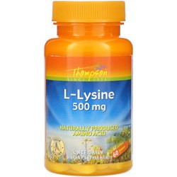 Аминокислоты Thompson L-Lysine 500 mg