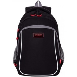 Школьный рюкзак (ранец) Grizzly RB-052-1 (черный)