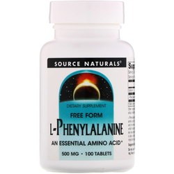 Аминокислоты Source Naturals L-Phenylalanine 500 mg