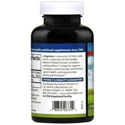 Аминокислоты Carlson Labs L-Arginine 675 mg 90 cap