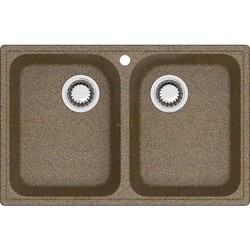 Кухонная мойка ZETT Lab Model 260 (коричневый)