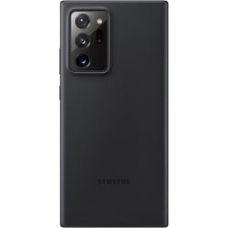 Чехол Samsung Leather Cover for Galaxy Note20 Ultra (черный)