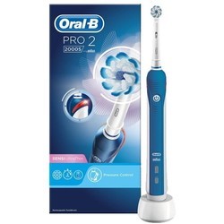 Электрическая зубная щетка Braun Oral-B Pro 2 2000S Sensi UltraThin
