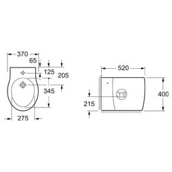 Биде BelBagno Formica BB1030B