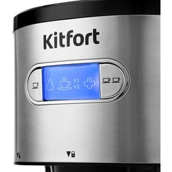 Кофеварка KITFORT KT-740 (нержавеющая сталь)