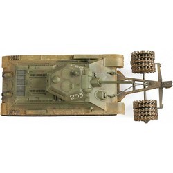 Сборная модель Zvezda Soviet Tank with Mine Roller T-34/76 (1:35)