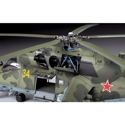 Сборная модель Zvezda Soviet attack helicopter MI-24P Hind (1:72)