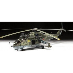 Сборная модель Zvezda Soviet attack helicopter MI-24P Hind (1:72)