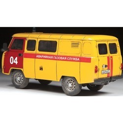 Сборная модель Zvezda Emergency Gas Service UAZ 3909 (1:43)