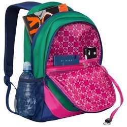 Школьный рюкзак (ранец) Grizzly RD-953-1 (зеленый)