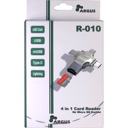 Картридер / USB-хаб Argus R-010
