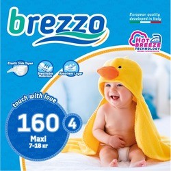 Подгузники Brezzo Diapers 4 / 160 pcs