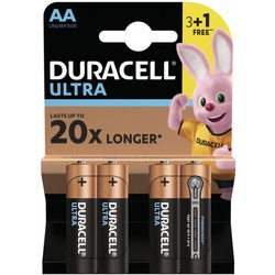 Аккумуляторная батарейка Duracell 4xAA Ultra MN1500