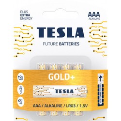 Аккумуляторная батарейка Tesla Gold+ 4xAAA
