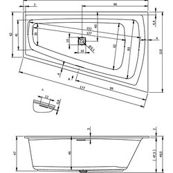 Ванна RIHO Still Smart 170x110