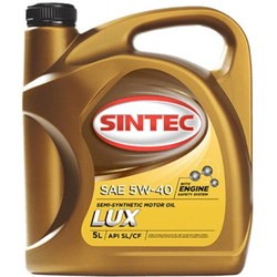Моторное масло Sintec Lux 5W-40 4L