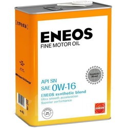 Моторное масло Eneos Fine Motor Oil SN 0W-16 4L