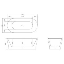 Ванна BelBagno Bath BB405