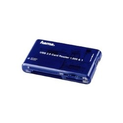 Картридер/USB-хаб Hama Multicard Reader 1000 & 1