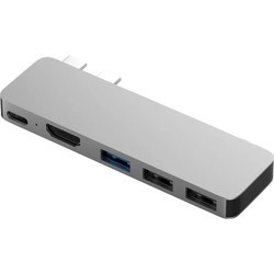 Картридер / USB-хаб Qitech QT-HUB5
