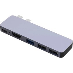 Картридер / USB-хаб Qitech QT-HUB5