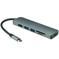 Картридер / USB-хаб Qitech QT-HUB2