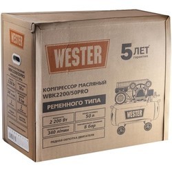 Компрессор Wester WBK 2200/50 Pro