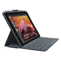 Клавиатура Logitech Slim Folio for iPad 7th Gen (серый)