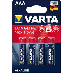 Аккумулятор / батарейка Varta LongLife Max Power 4xAAA