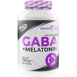 Аминокислоты 6Pak Nutrition GABA plus Melatonin 90 tab