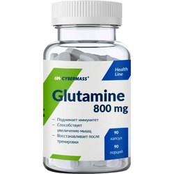 Аминокислоты Cybermass Glutamine 800 mg 90 cap