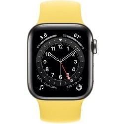 Смарт часы Apple Watch 6 Steel 44mm