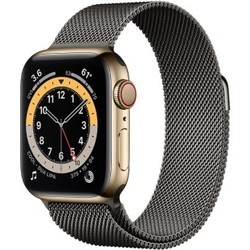 Смарт часы Apple Watch 6 Steel 44mm