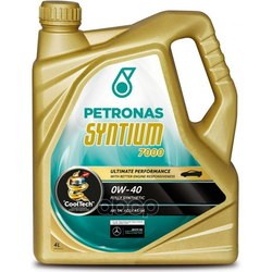 Моторное масло Petronas Syntium 7000 0W-40 4L