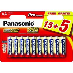 Аккумулятор / батарейка Panasonic Pro Power 20xAA