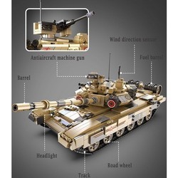 Конструктор CaDa T-90 Tank C61003