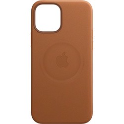 Чехол Apple Leather Case with MagSafe for iPhone 12 mini