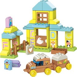 Конструктор Qman Alphabet Farmyard 5004