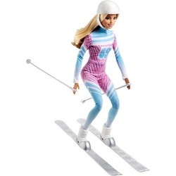 Кукла Barbie Pink Passport Skier FDR57